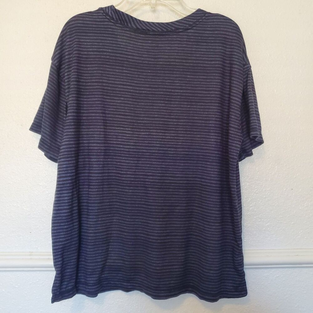 Way To Celebrate Halloween Stripe T-shirt Buckle Up Witches Womens Size L Blue - Picture 6 of 12